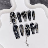 'PUNK LOVE' press on nails