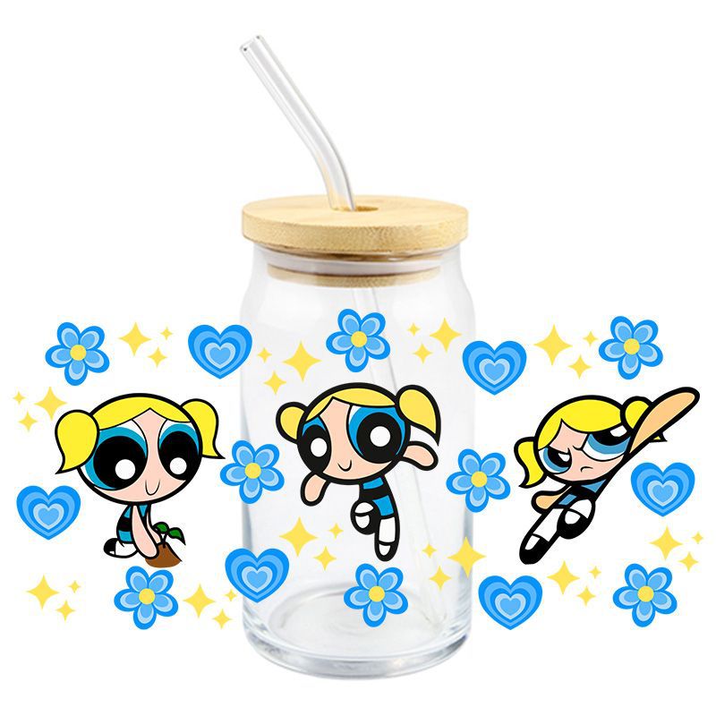 bottle wraps THE POWERPUFF GIRLS