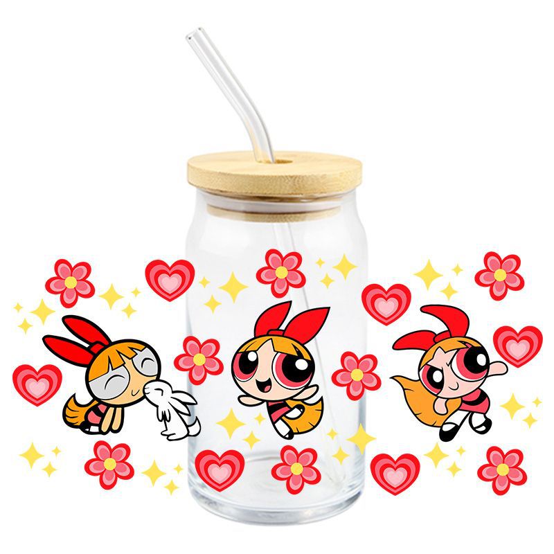 bottle wraps THE POWERPUFF GIRLS