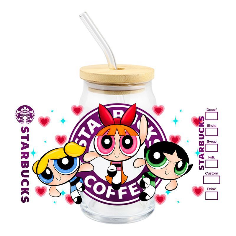 bottle wraps THE POWERPUFF GIRLS