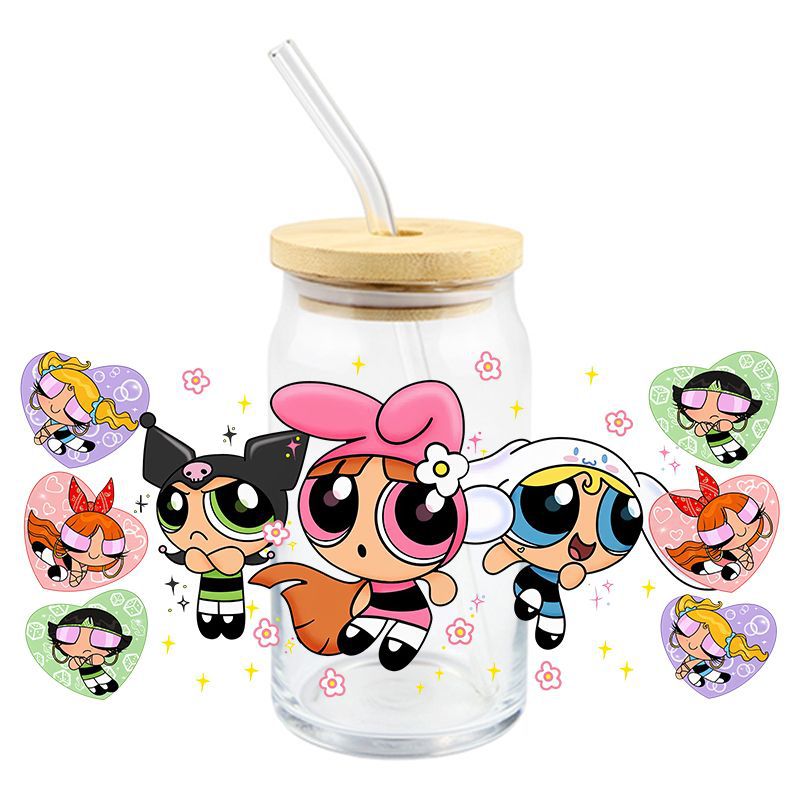 bottle wraps THE POWERPUFF GIRLS