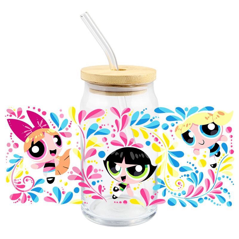 bottle wraps THE POWERPUFF GIRLS