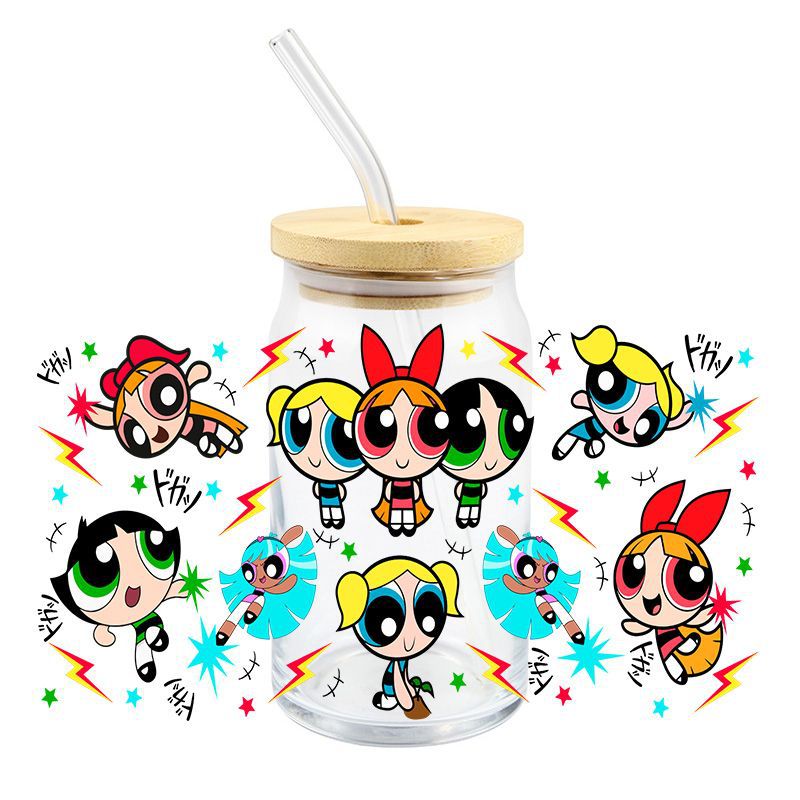 bottle wraps THE POWERPUFF GIRLS