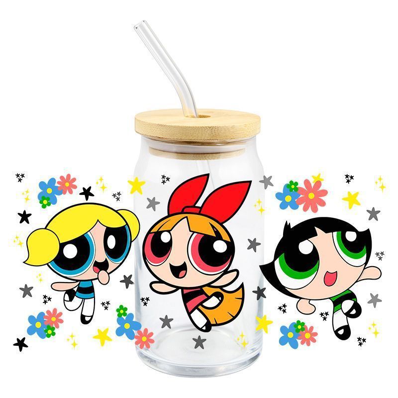 bottle wraps THE POWERPUFF GIRLS