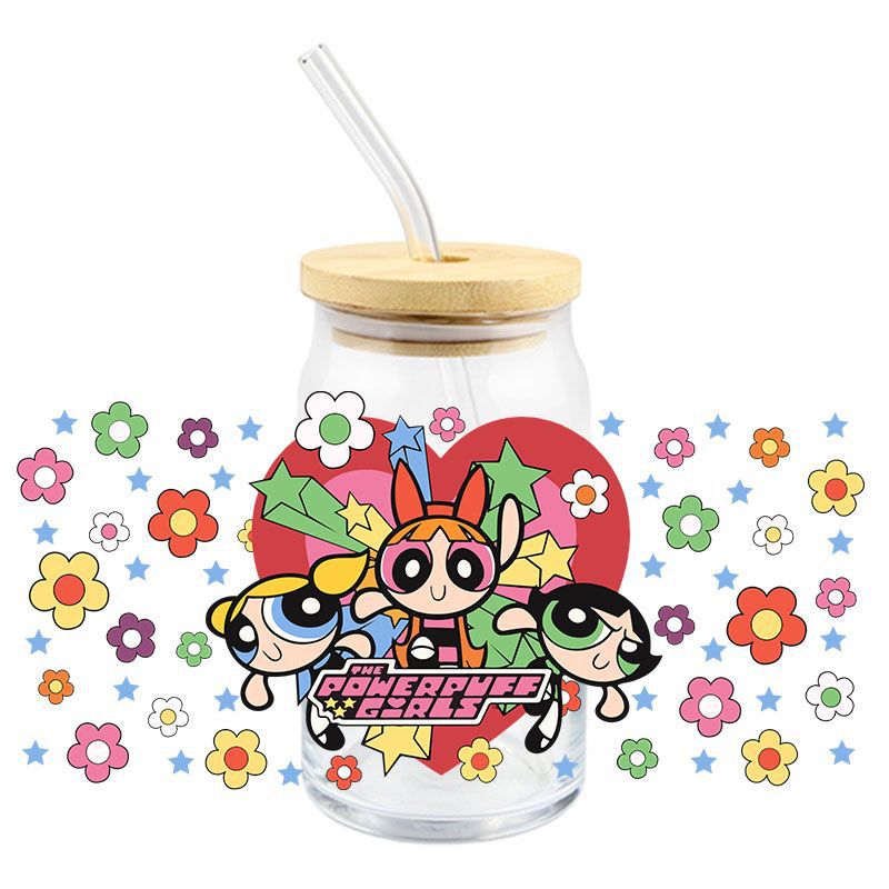 bottle wraps THE POWERPUFF GIRLS